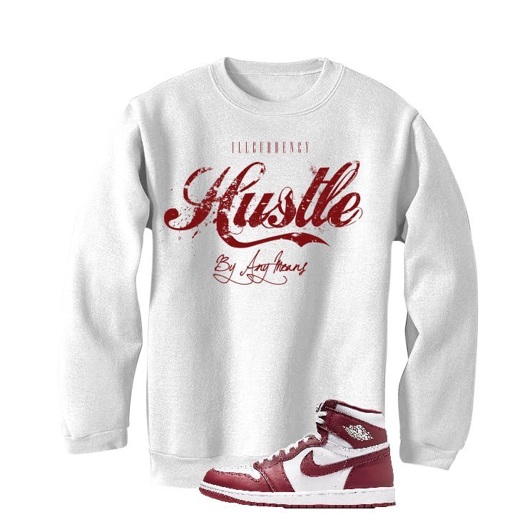 Air Jordan 1 High OG “Team Red” | illcurrency White T-Shirt product image 4