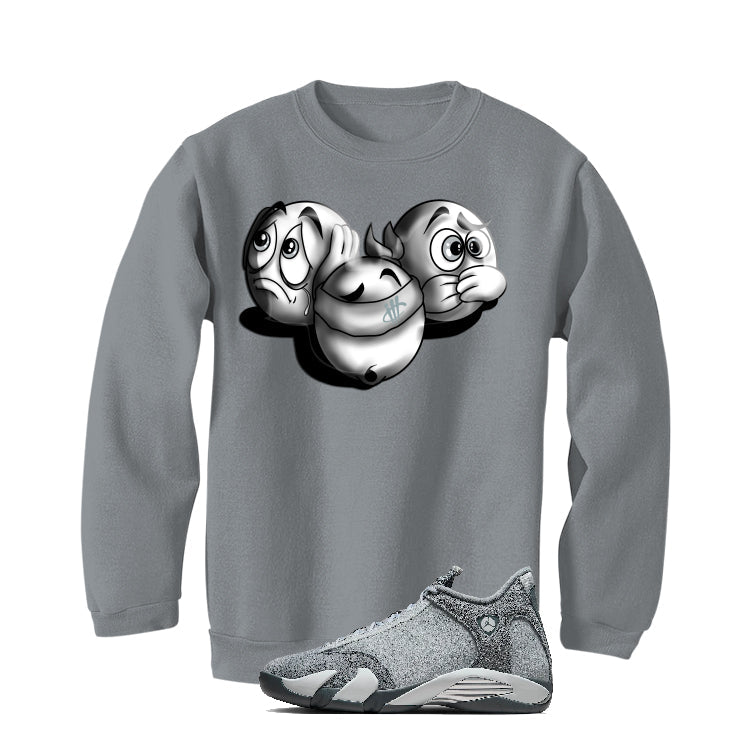 Air Jordan 14 “Flint Grey” | illcurrency T-Shirt (SEE NO product image 4