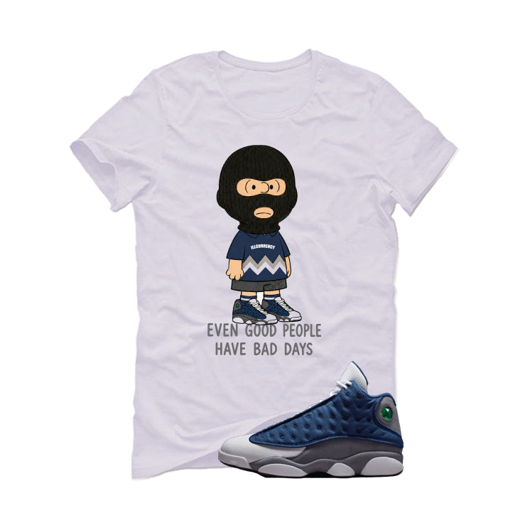 Air Jordan 13 Flint White T-Shirt (Bad Days)| illcurrency product image 2