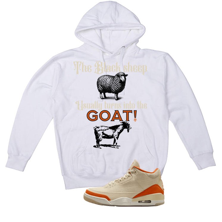Air Jordan 3 WMNS Starfish White T-Shirt (the black sheep product image 3