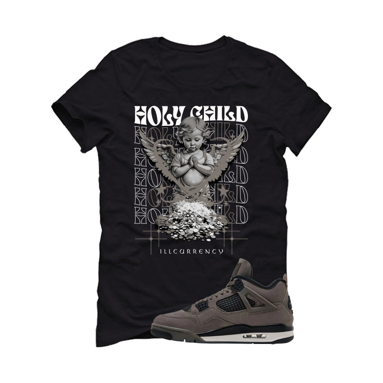 Air Jordan 4 Cave Stone Black T-Shirt (Holy Child) product image 2