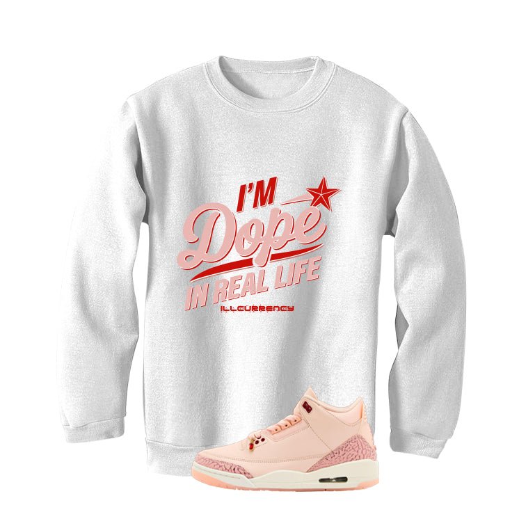 Air Jordan 3 Valentine’s Day White T-Shirt (DOPE) product image 4