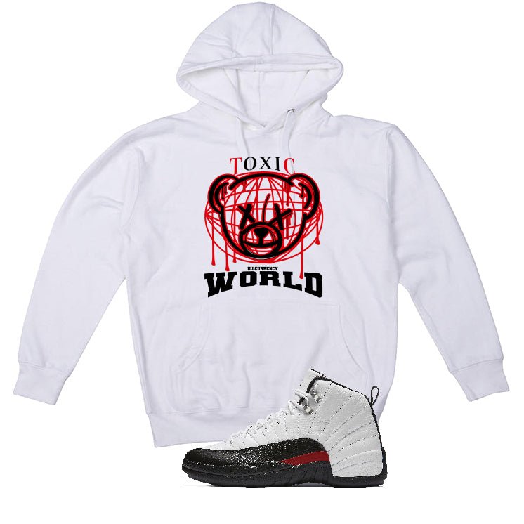 Air Jordan 12 “Red Taxi” | illcurrency White T-Shirt (Toxic product image 3