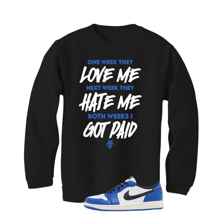 Air Jordan 1 Low OG Game Royal Black T-Shirt (Paid) product image 4