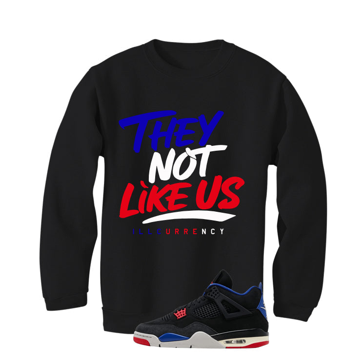Air Jordan 4 Rare Black T-Shirt (They not like us) product image 4