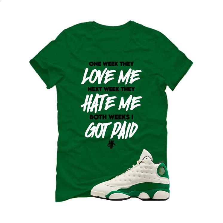 Air Jordan 13 GS Pine Green T-Shirt (Paid)| illcurrency product image 2