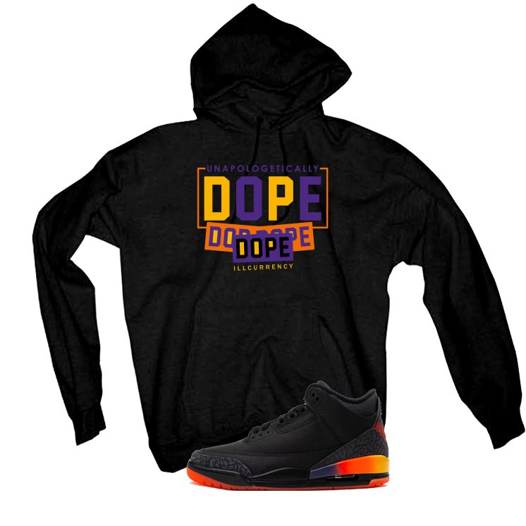 J Balvin x Air Jordan 3 Rio Black T-Shirt (DOPE) product image 3