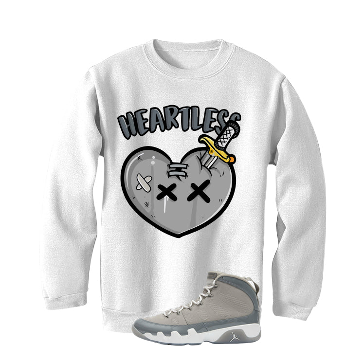 Air Jordan 9 Cool Grey White T-Shirt (Heartless) product image 4