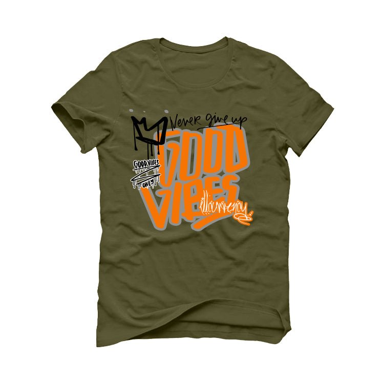 Air Jordan 5 “Olive” | illcurrency Military Green T-Shirt product image 2