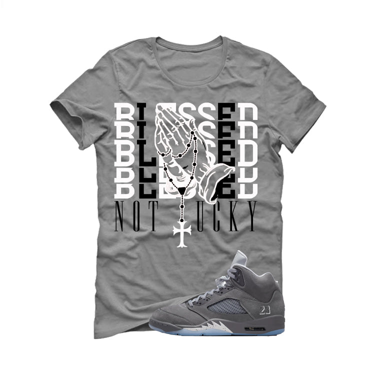 Air Jordan 5 Wolf Grey Matching T-Shirt, Sweatshirts & product image 1