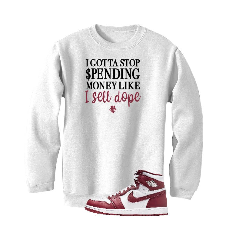 Air Jordan 1 High OG “Team Red” | illcurrency White T-Shirt product image 4