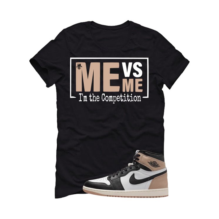 Air Jordan 1 High OG Latte Black T-Shirt (Me vs Me) product image 2