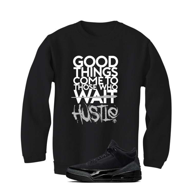 Air Jordan 3 Black Cat T-Shirt (Good Things)| illcurrency product image 4