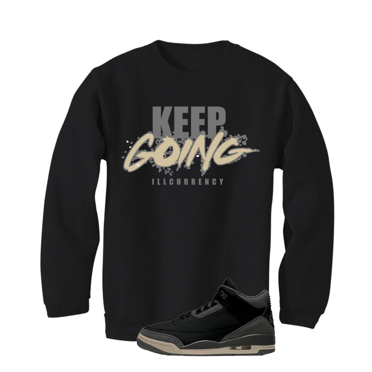 A Ma Maniere x Air Jordan 3 Black T-Shirt (keep Going) product image 4