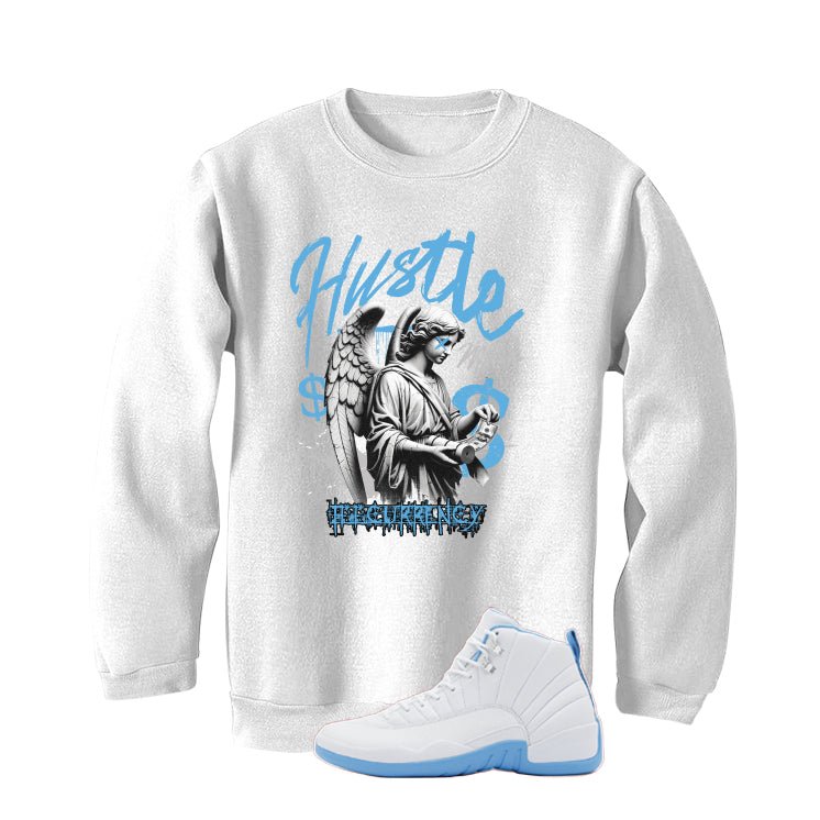 Air Jordan 12 Melo White T-Shirt (Hustle More)| illcurrency product image 4