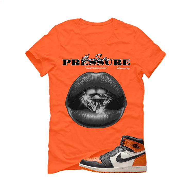 Air Jordan 1 High OG Shattered Backboard Orange T-Shirt product image 2