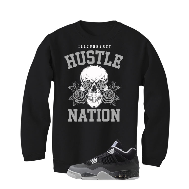 Air Jordan 4 Fear Pack Black T-Shirt (Hustle Nation) product image 4
