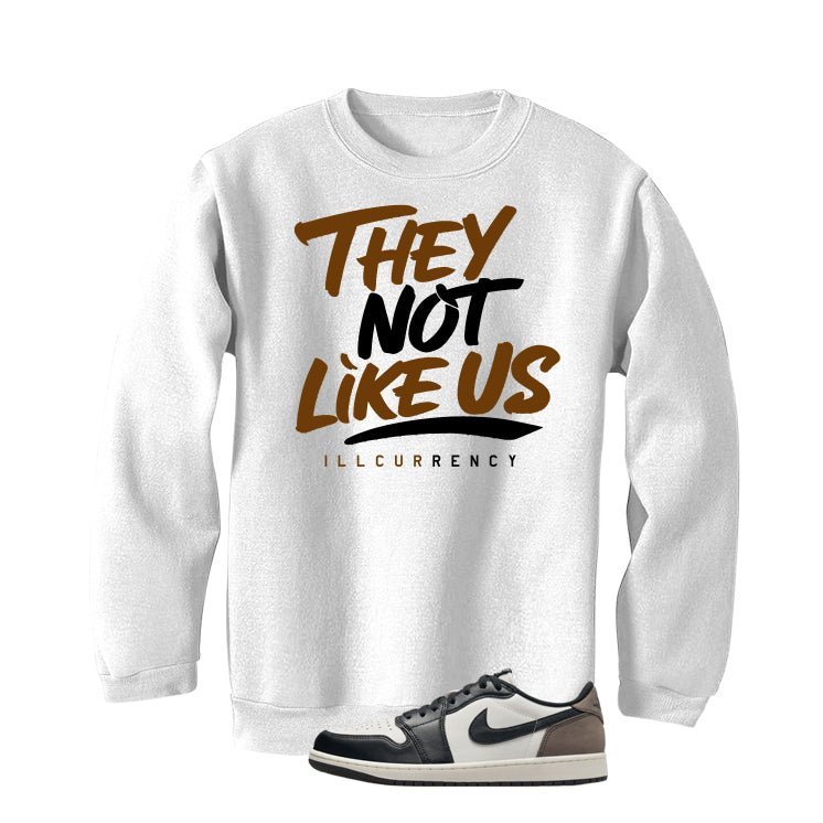 Air Jordan 1 Low OG Mocha White T-Shirt (They not like us) product image 4