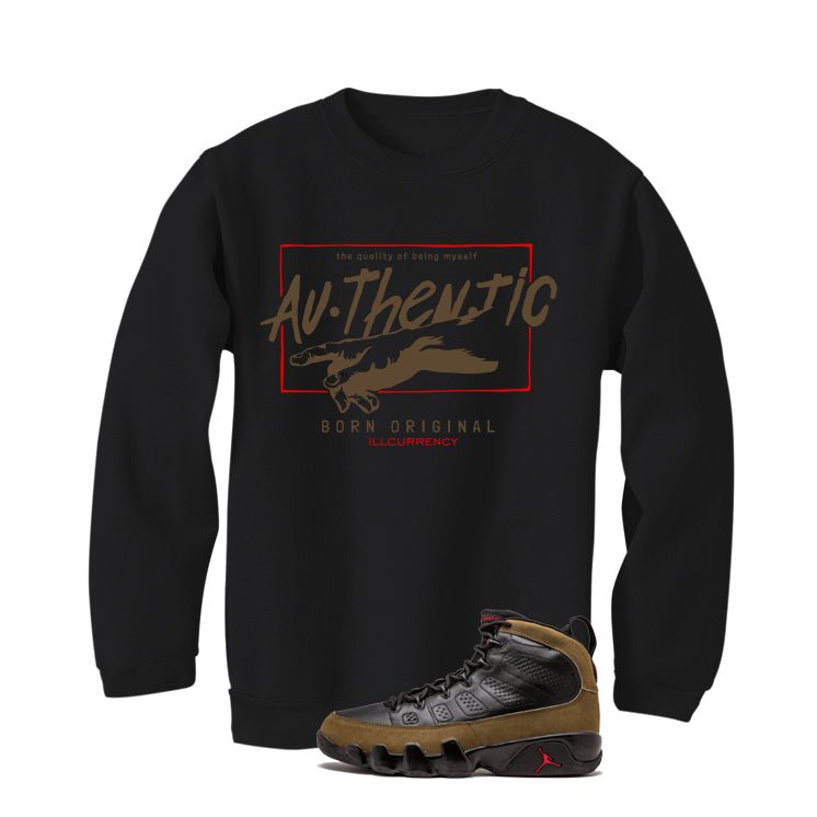Air Jordan 9 Olive Black T-Shirt (Authentic)| illcurrency product image 4