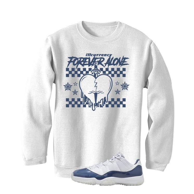 Air Jordan 11 Low Diffused Blue White T-Shirt (Forever product image 4