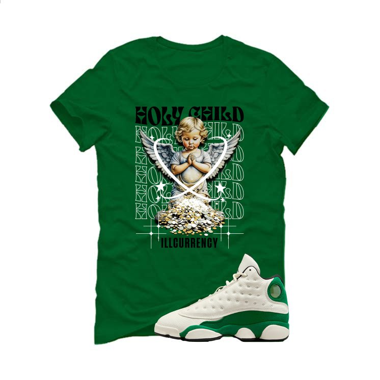Air Jordan 13 GS Pine Green T-Shirt (Holy Child) product image 2