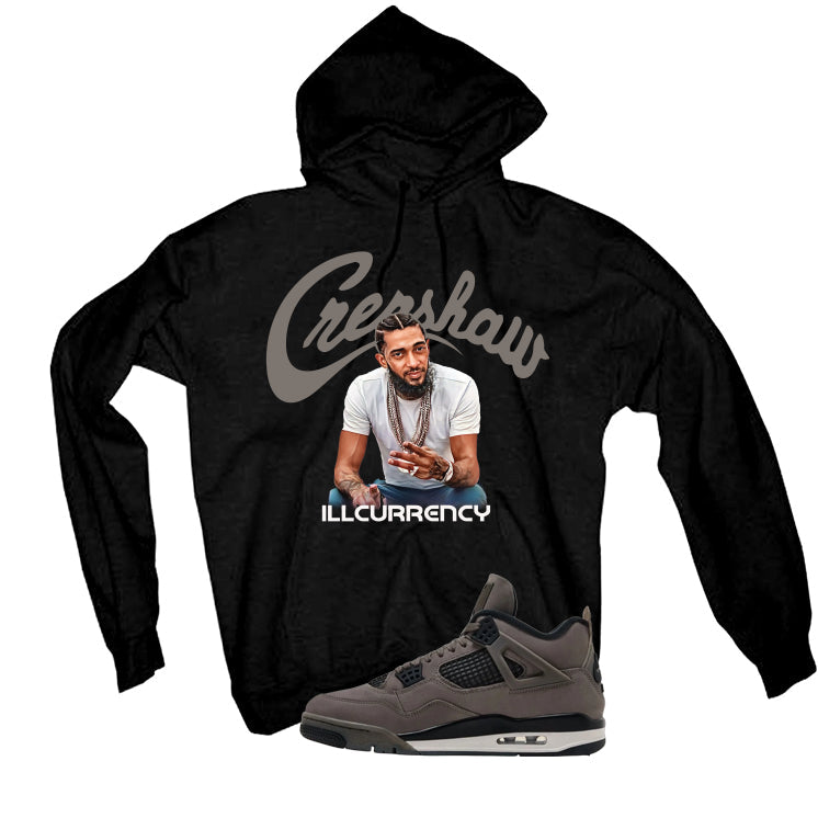 Air Jordan 4 Cave Stone Black T-Shirt (Crenshaw) product image 3