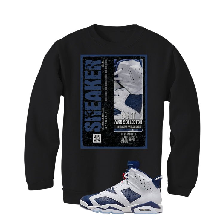 Air Jordan 6 Olympic Black T-Shirt (COLLECTOR)| illcurrency product image 4