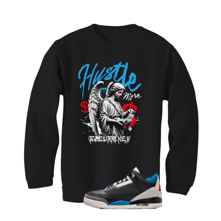 Air Jordan 3 OG Rare Black T-Shirt (Hustle More) product image 4