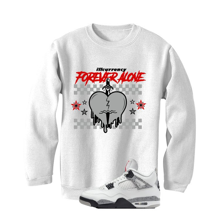 Air Jordan 4 White Cement T-Shirt (Graffiti Angel) product image 4