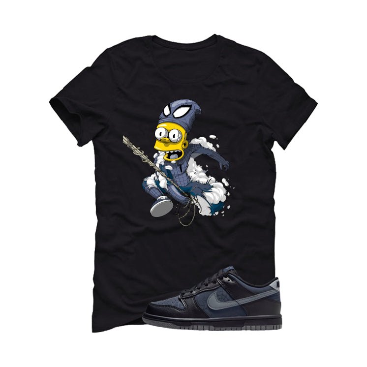 Nike Dunk Low Symbiote Black T-Shirt (Spiddy Bart) product image 2
