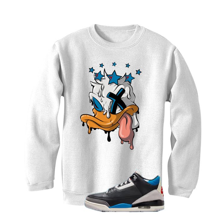 Air Jordan 3 OG Rare White T-Shirt (Ducked)| illcurrency product image 4