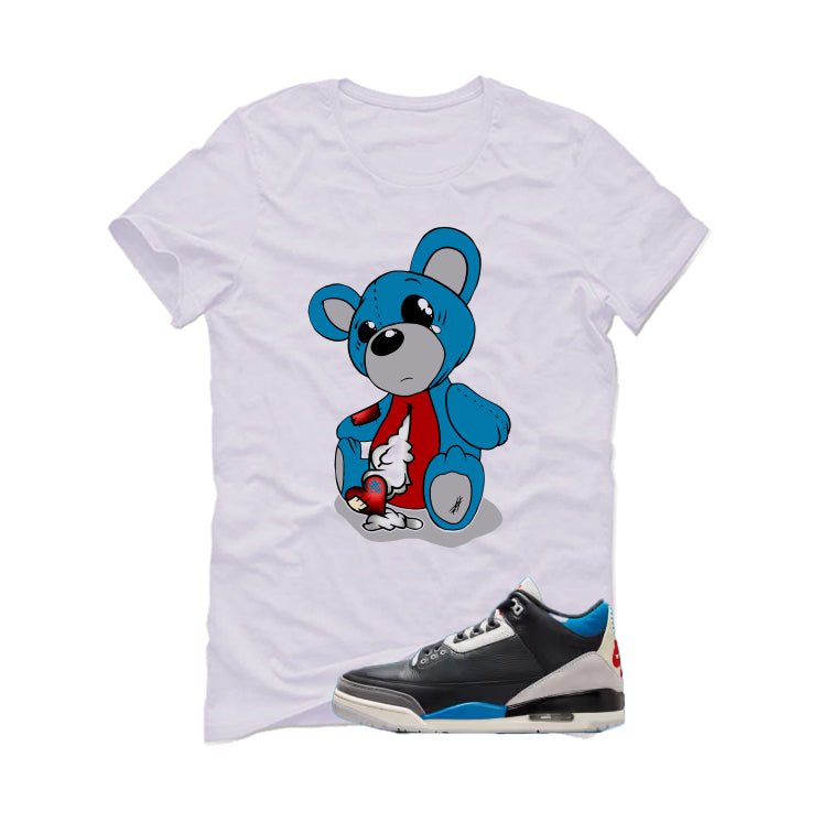 Air Jordan 3 OG Rare White T-Shirt (Big Teddy)| illcurrency product image 2