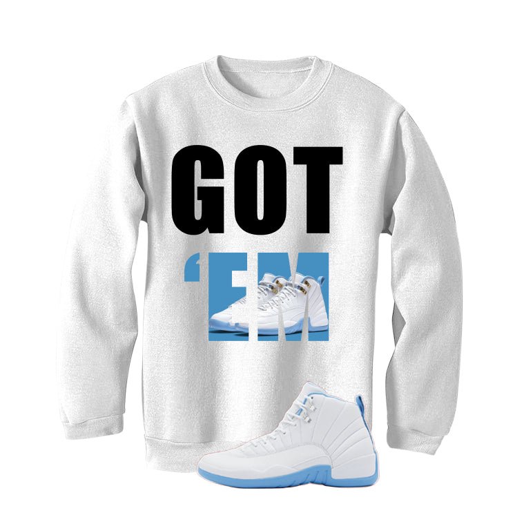 Air Jordan 12 Melo White T-Shirt (Got Em)| illcurrency product image 4