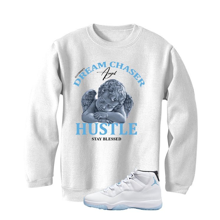 Air Jordan 11 Legend Blue White T-Shirt (Dream Chaser product image 4