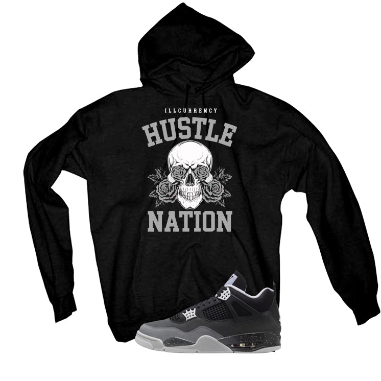 Air Jordan 4 Fear Pack Black T-Shirt (Hustle Nation) product image 3