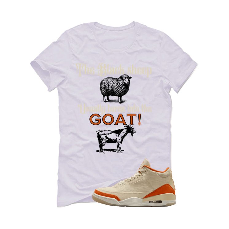 Air Jordan 3 WMNS Starfish White T-Shirt (the black sheep product image 2