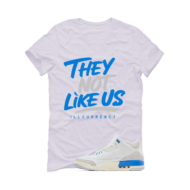 Air Jordan 3 Lucky Shorts White T-Shirt (They not like us) product image 2