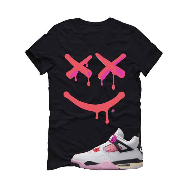 Air Jordan 4 Comic Matching T-Shirt Black (Happy Drip) product image 2