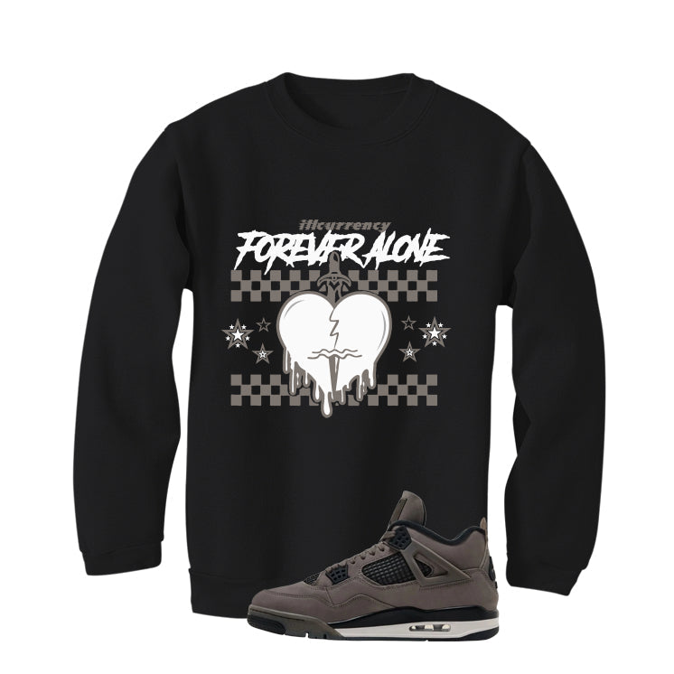 Air Jordan 4 Cave Stone Black T-Shirt (Forever Alone) product image 4