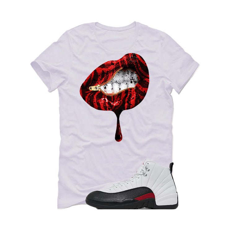 Air Jordan 12 “Red Taxi” | illcurrency White T-Shirt (LIPS product image 2