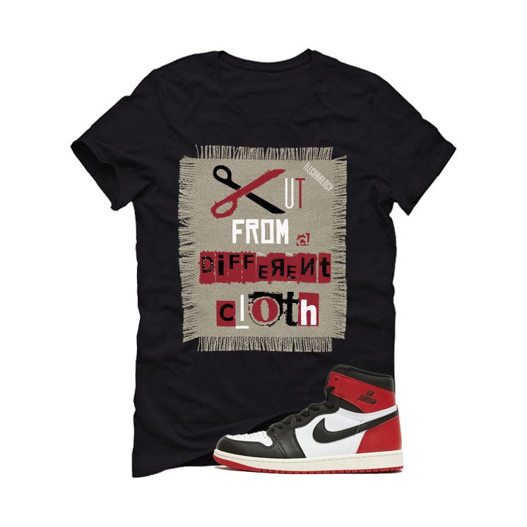 Air Jordan 1 High OG Black Toe Reimagined T-Shirt (Cut from product image 2