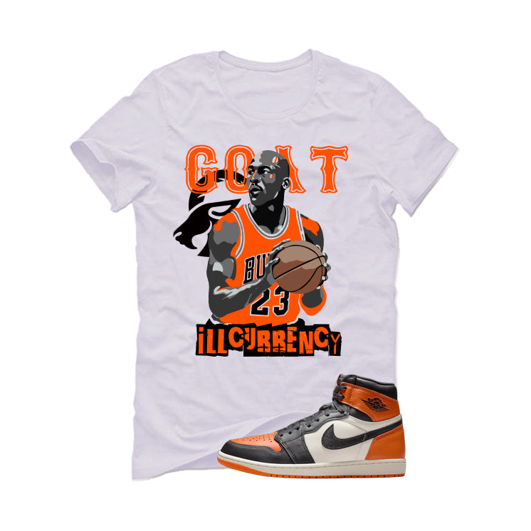 Air Jordan 1 High OG Shattered Backboard White T-Shirt (MJ product image 2