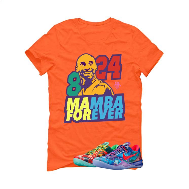 Nike Kobe 8 Protro What The Orange T-Shirt (Mamba Forever) product image 2