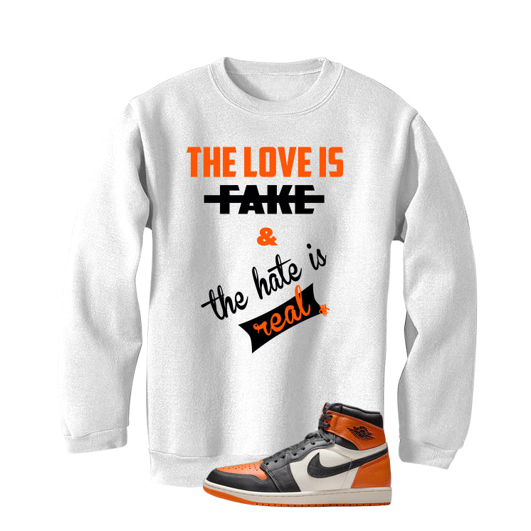 Air Jordan 1 High OG Shattered Backboard White T-Shirt product image 4