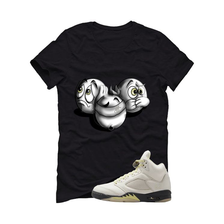 Air Jordan 5 WMNS Luminous Green Black T-Shirt (See No product image 2