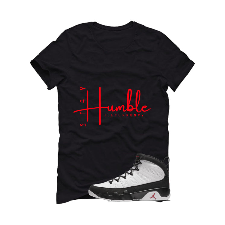 Air Jordan 9 OG Space Jam Matching T-Shirt Black (Stay product image 2