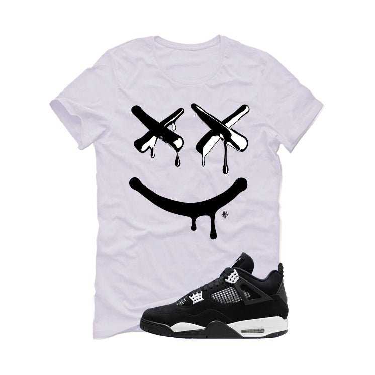 Air Jordan 4 White Thunder T-Shirt (Happy Drip)| illcurrency product image 1
