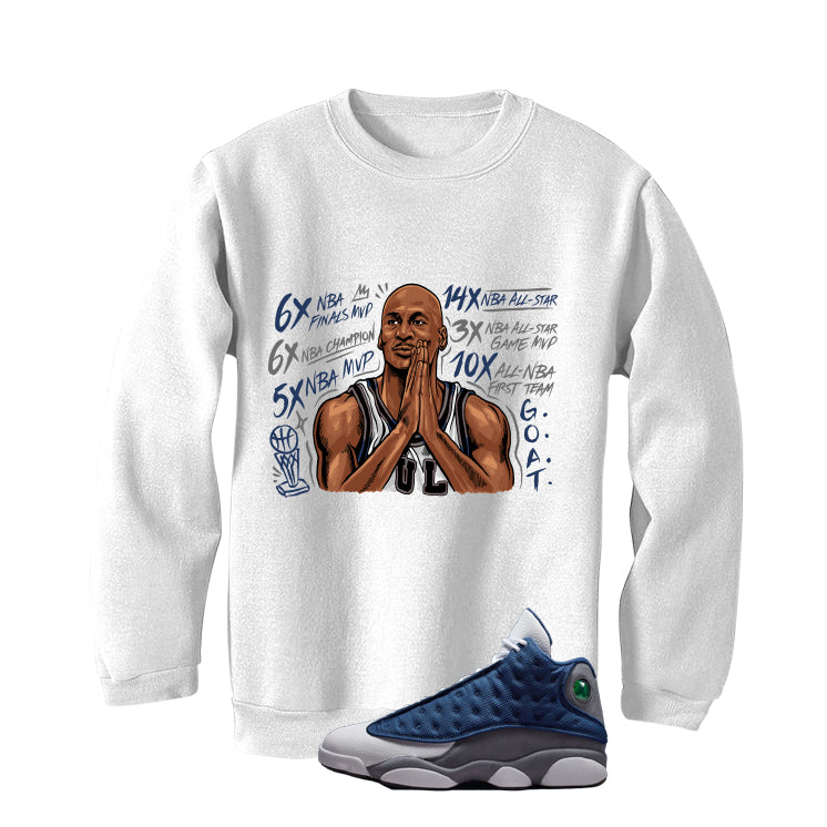 Air Jordan 13 Flint White T-Shirt (6x)| illcurrency product image 4