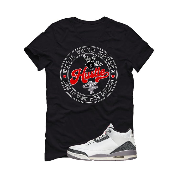 Air Jordan 3 Cement Grey Black T-Shirt (Haters Catch Up) product image 2