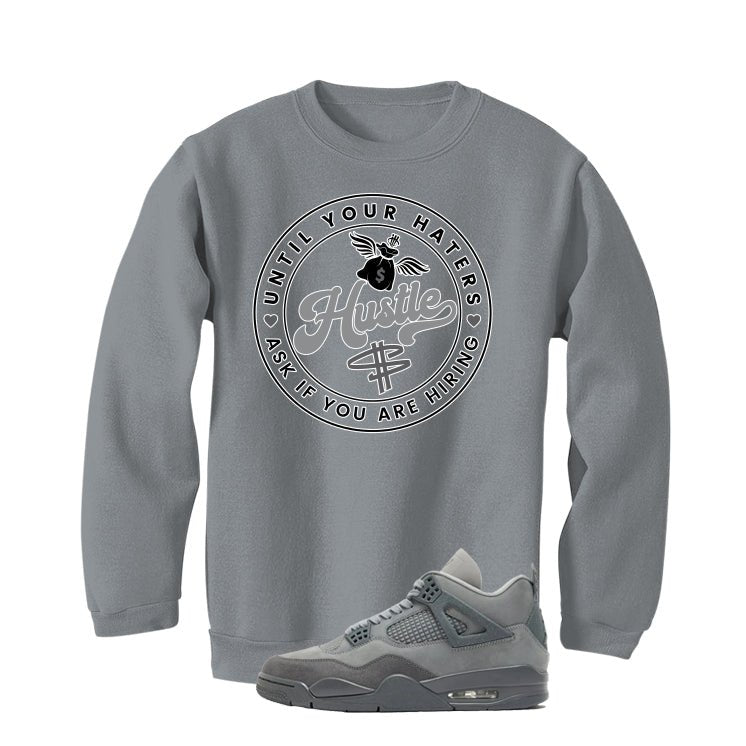 Air Jordan 4 Paris Olympics Grey T-Shirt (Haters Catch Up) product image 3